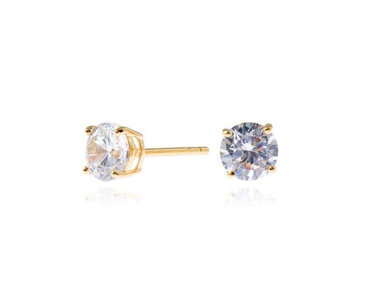 Cachet London Lana 6mm Gold Earrings