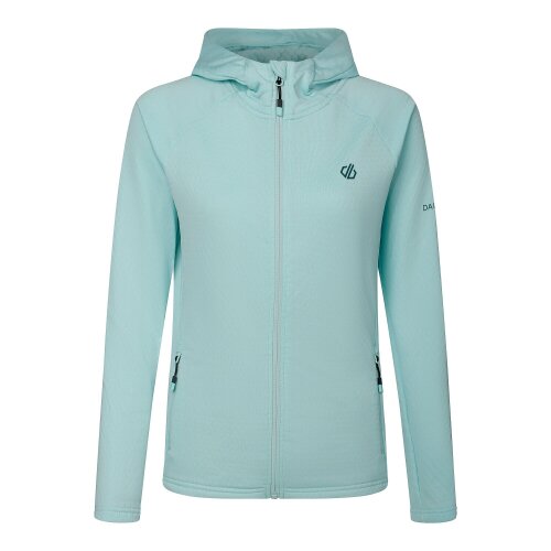 Dare 2B Womens Ventura Stretch Hooded Midlayer - Water Ballet
