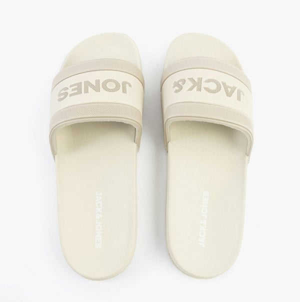 Jack & Jones JARRED Mens Sliders Moonbeam