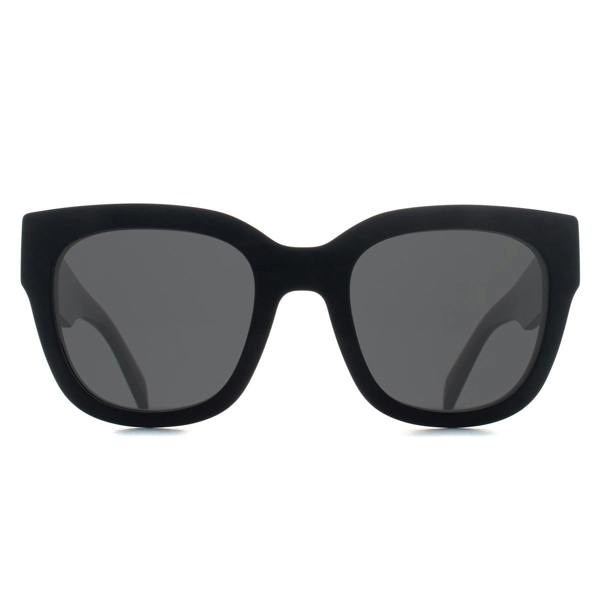 Prada Sunglasses PRC04S 16K08Z Black Dark Grey