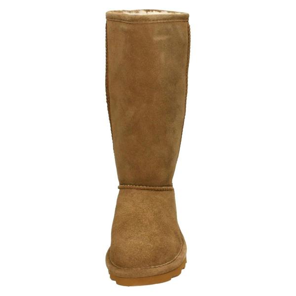 Bear Paw Ladies Bearpaw Real Sheepskin Lined Casual Boots Elle Tall