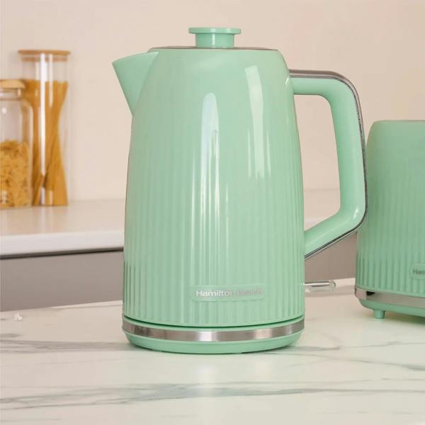 Hamilton Beach Miami Kettle & Toaster Set Mojito Mint - Hamilton Beach UK