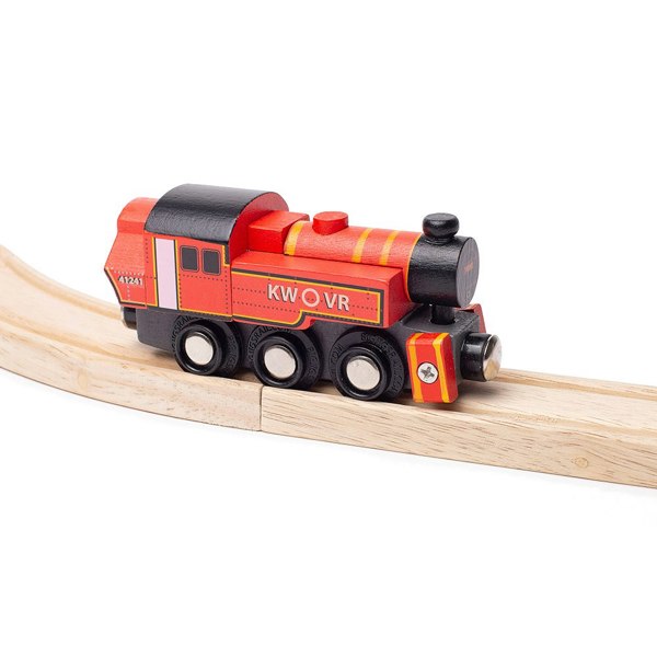 Bigjigs Rail Ivatt Engine - Red