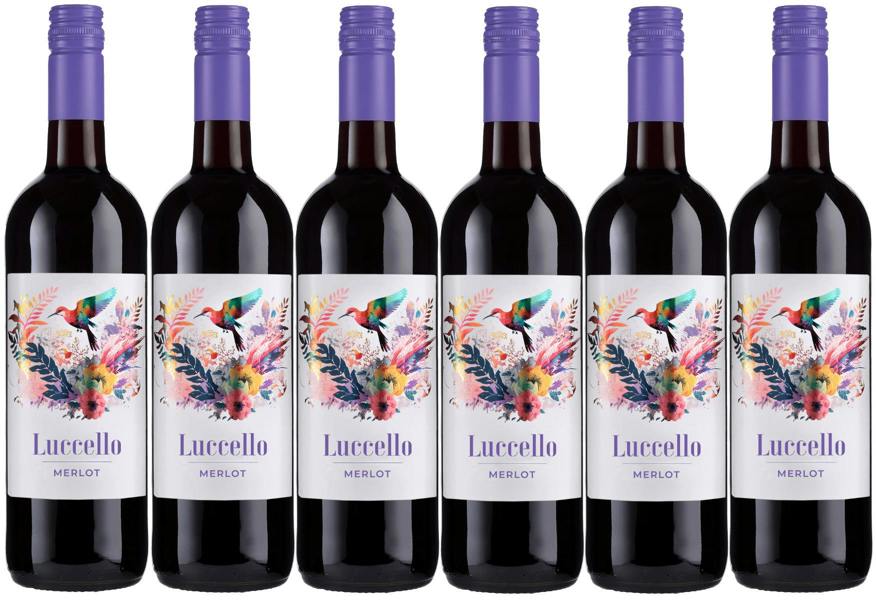  Luccello Chilean Merlot (6 x 750ml - 12.5%)