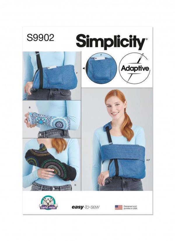 Simplicity Sewing Pattern 9902, Accessories for Men, Women, A (XS-S-M-L) - Easy