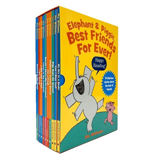 Elephant and Piggie, Best Friends for Ever! 10 Books Collection Set