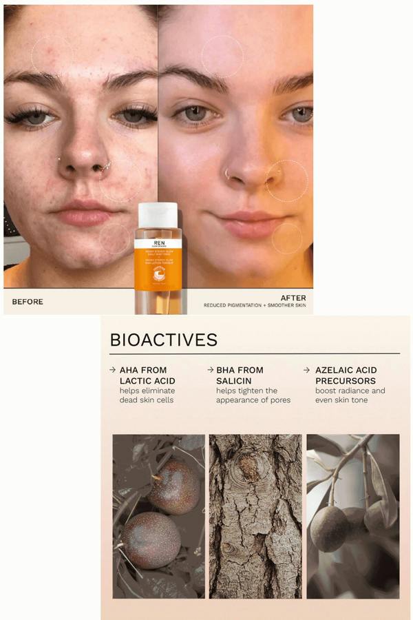 REN Clean Skincare Ready Steady Glow Daily AHA Tonic 100ml