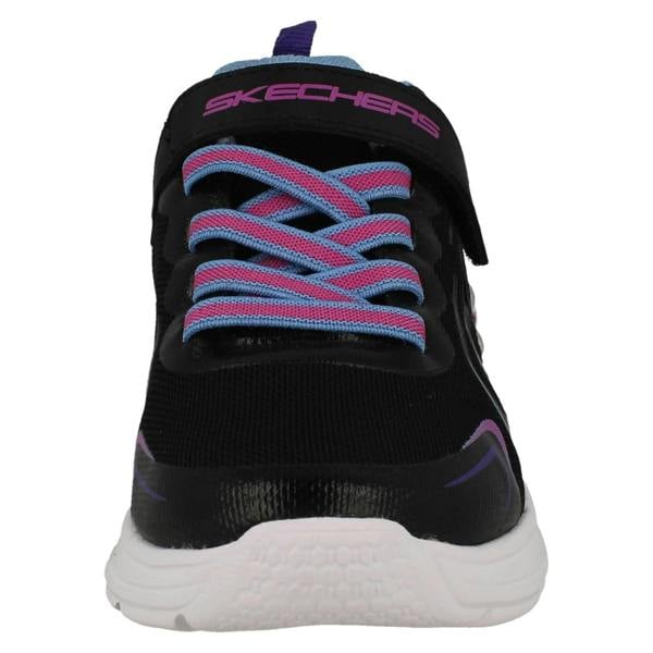Skechers Girls Skechers Lightweight Machine Washable Trainers Eureka Shine 303520