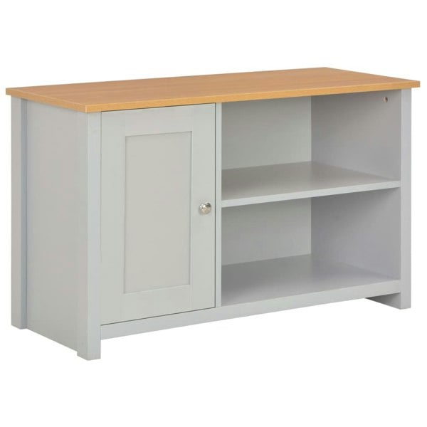 Berkfield TV Cabinet Grey 95x39x58 cm