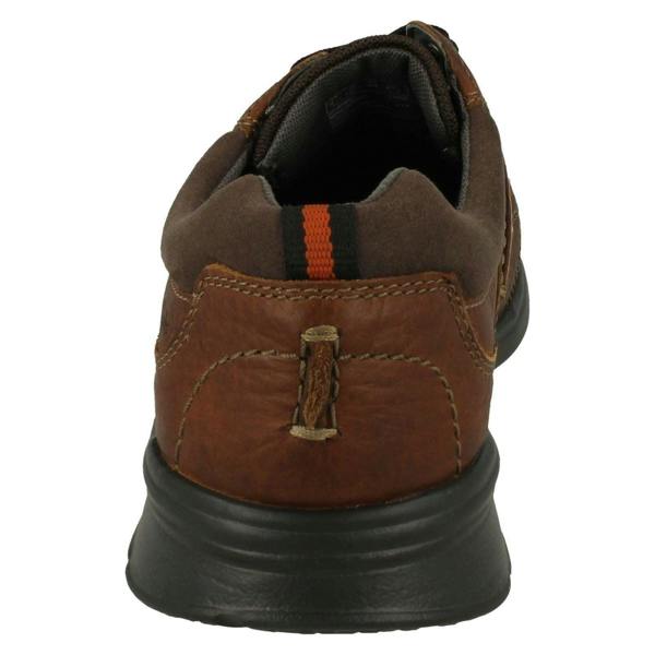 Clarks Mens Clarks Stitch Detailed Lace Up Shoes Cotrell Walk