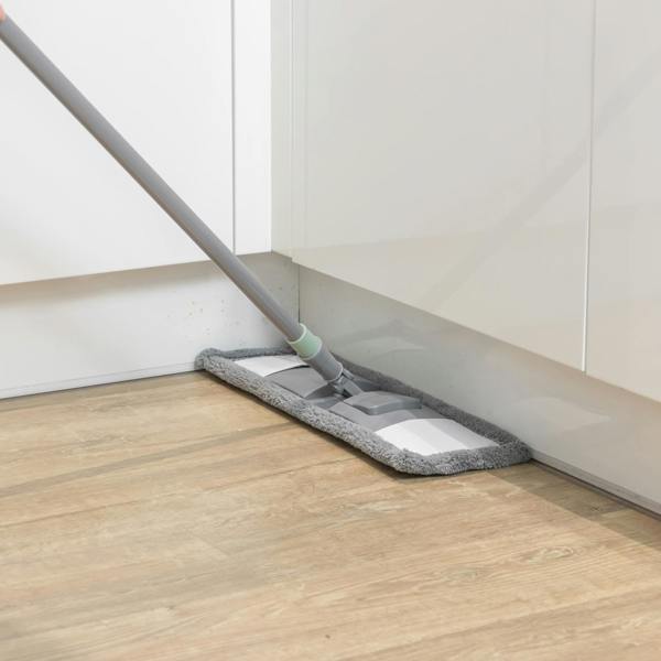 JVL Extended Microfibre Mop - Grey