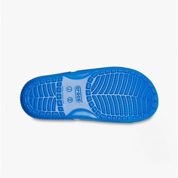 Crocs 206396-4KZ CLASSIC SLIDE Kids Sandals Blue Bolt