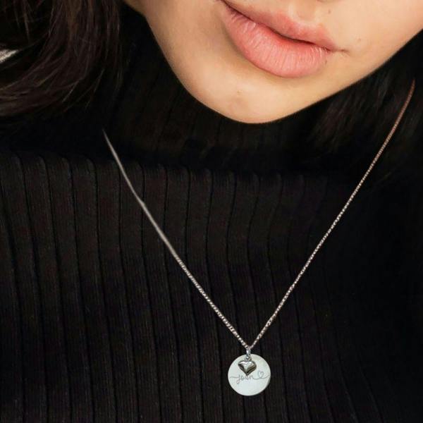Aye Do Gifts Personalised Luxe Necklace with Mini Heart