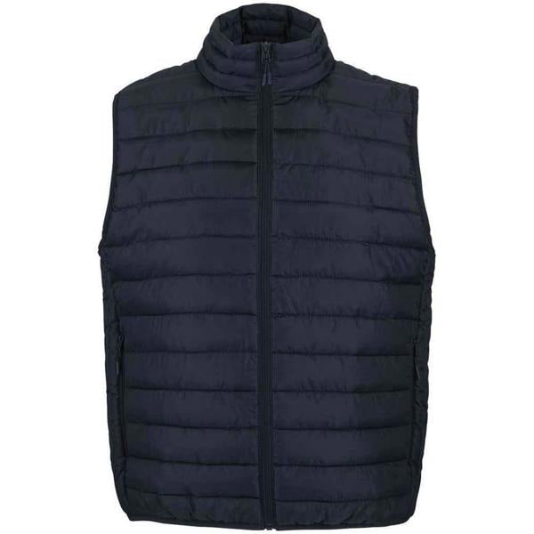 SOLS Mens Stream Body Warmer - French Navy