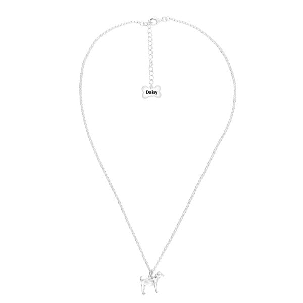 Mylee London Jack Russell Silver Necklace - Personalised