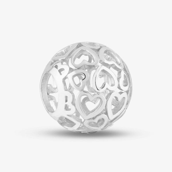 Rosa Lea Openwork Heart Charm AM-2THB031804