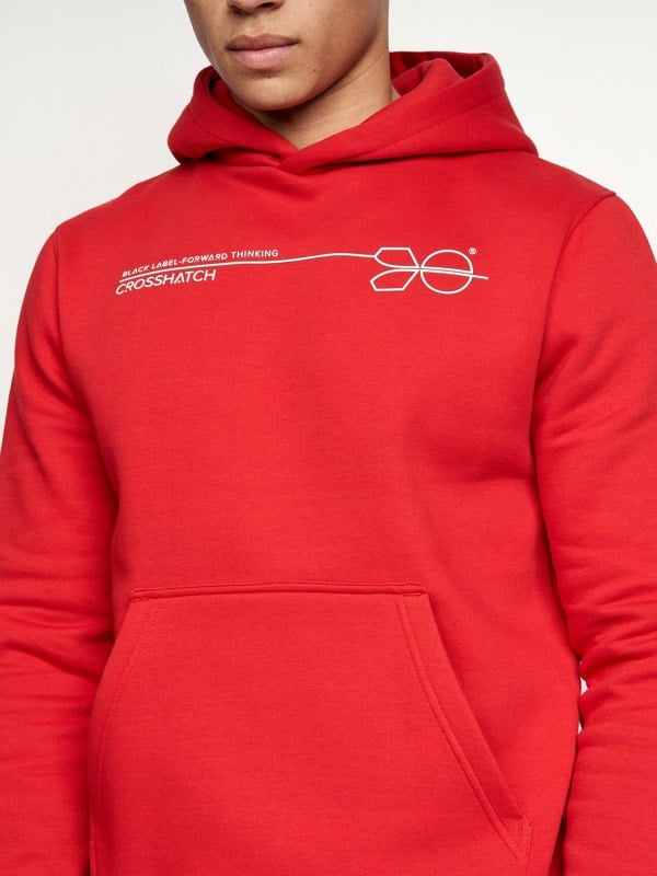 Crosshatch Karver Hoodie 2pk Red/Black