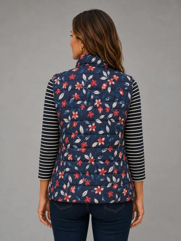 TIGI Floral Print Gilet
