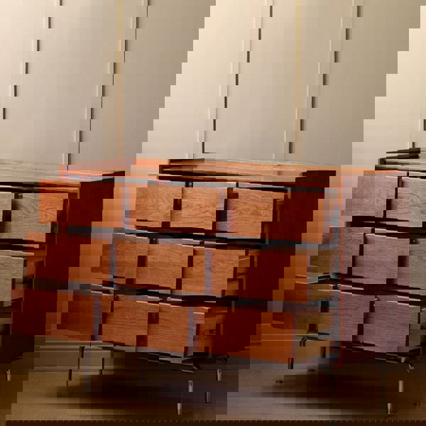 Sam Drawer Cabinet, Cherry Wood-Rit Concept-Rit Concept