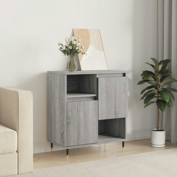 Berkfield Sideboard Grey Sonoma 60x35x70 cm Engineered Wood