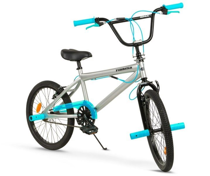 Toimsa 20" BMX Bicycle - Silver and Blue