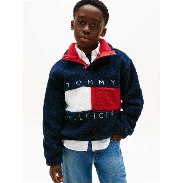 Tommy Hilfiger Childrens/Kids Heritage Fleece Sweatshirt - Heritage - 