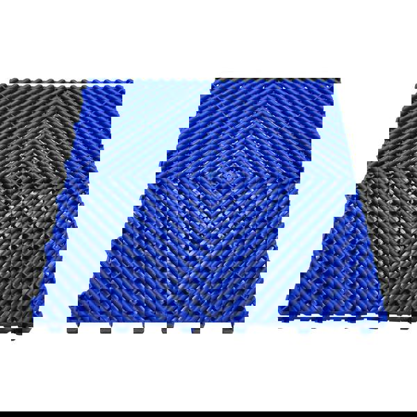 Nicoman Modular Interlocking Ribbed & Solid Garage Floor Tiles