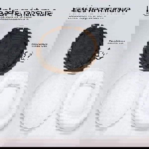 Skylos Dog Bed Cat Beds Washable Large Puppy Soft Warm Plush Calming Cushion