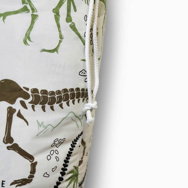 Dino Explorer Toy Storage Bag - Happy Linen Company