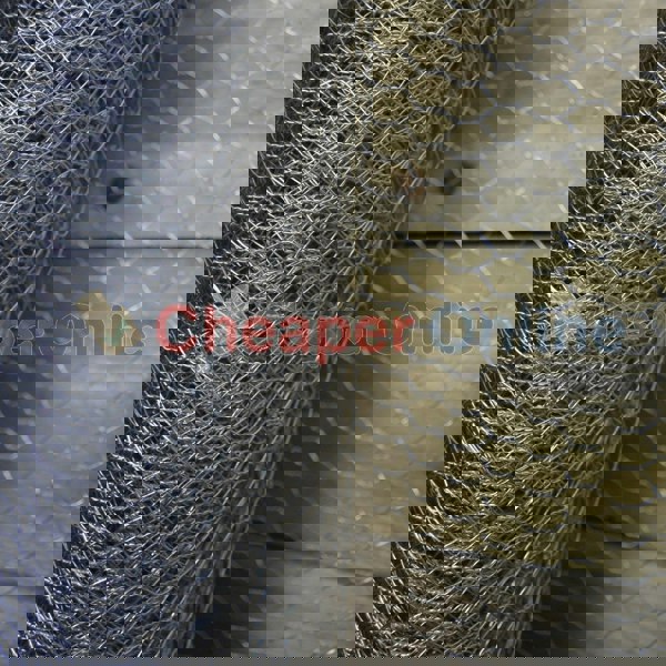 Samuel Alexander 3 Pack of 10m Galvanised Metal Chicken Garden Wire Netting / Fencing