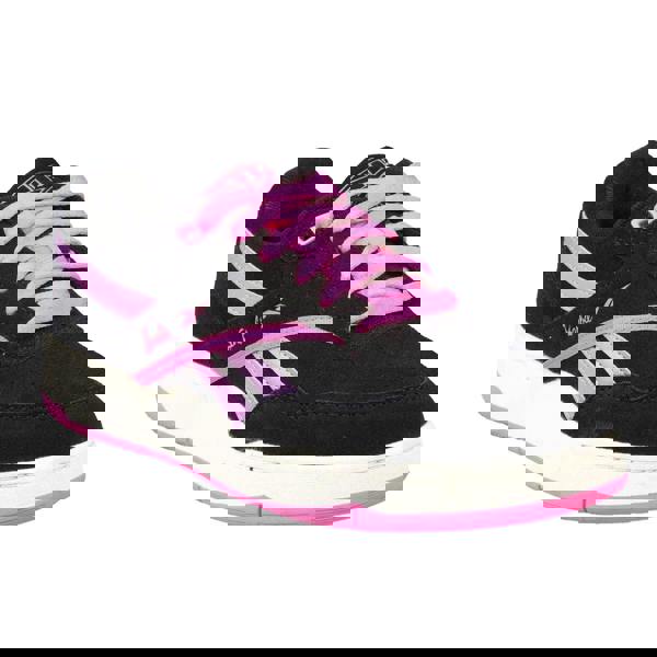 Reebok Childrens/Kids X Barbie BB 4000 II Suede Trainers - Black/Pink - 