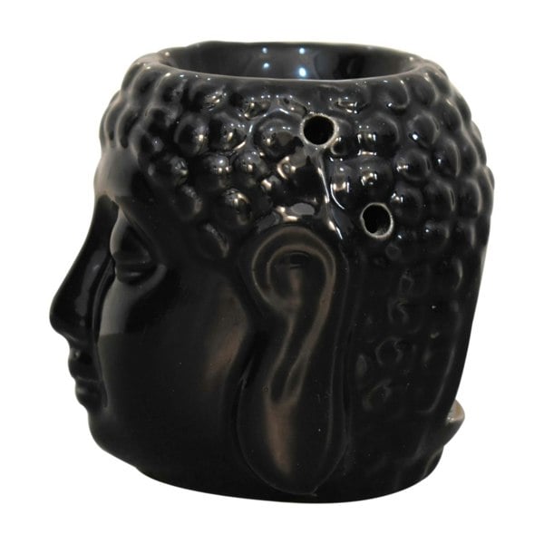 Artisan Furniture Black Buddah Oil Burner (Lotus)