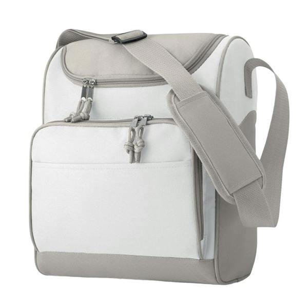 MidOcean Zipper 13L Pocket Cooler Bag - White - 