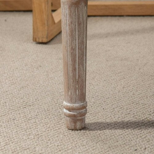80cm End of Bed Bench, Window Seat, Tufted Bench for Bedroom, Hallway, Living Room, Cream White