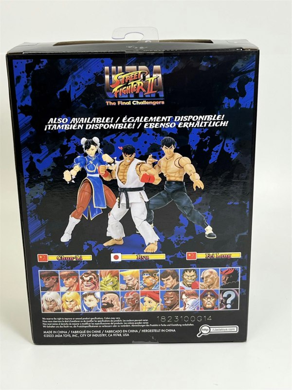 Jada Ryu Street Fighter II 6 Inch Figure 253252025 - 34215