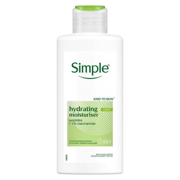 Simple Face Wash & Light Moisturiser 125ml 3-Pack Bundle