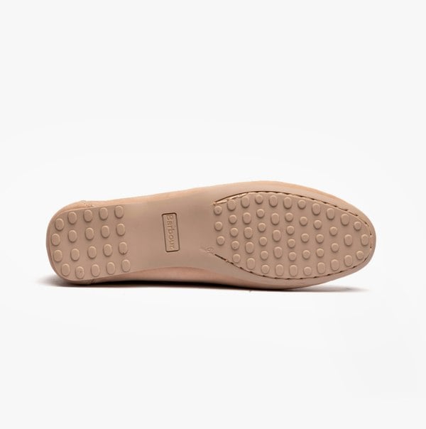 Barbour ASTRID Womens Buckle Loafers Beige