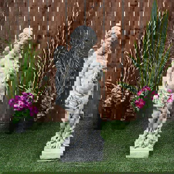 Large Cherub Statue Autumn Edition