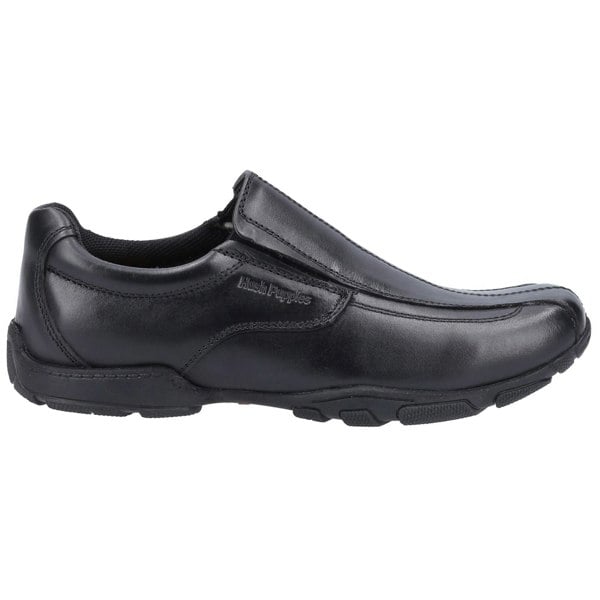 Hush Puppies Elijah Senior Leather Boys's Black Loafers