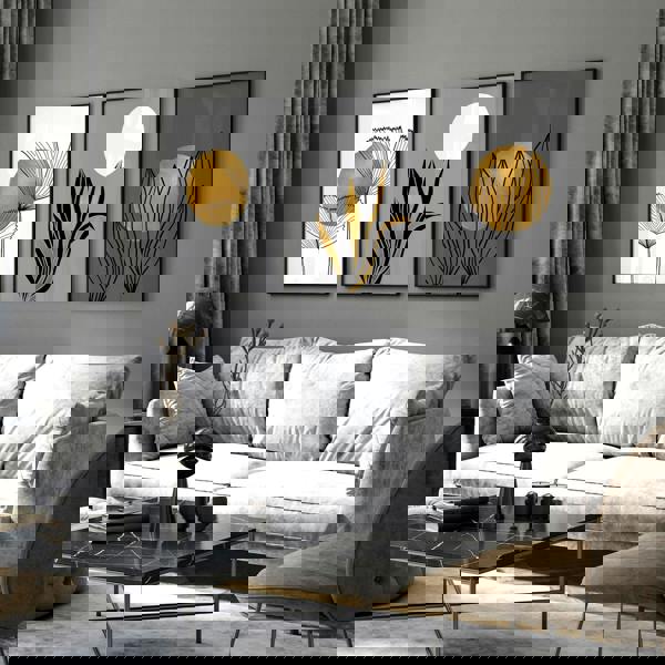 Pictures for the hallway | set of 3 framed wall art prints