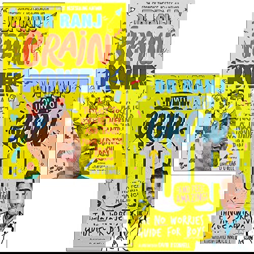 Dr Ranj Singh Collection 2 Books Set (Brain Power, How to Grow Up and Feel Amazing)