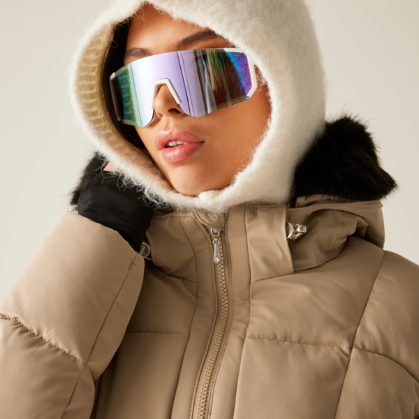 Dare 2B Womens Glamourize VI Ski Jacket - Warm Taupe