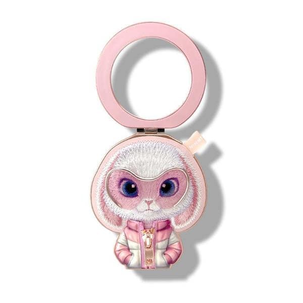Nimmy Friends Nimmy Cool & Cute 2.0 Pink Rabbit Embroidery Magnetic Stand with MagSafe Pink - N-KM-BSZJ-030