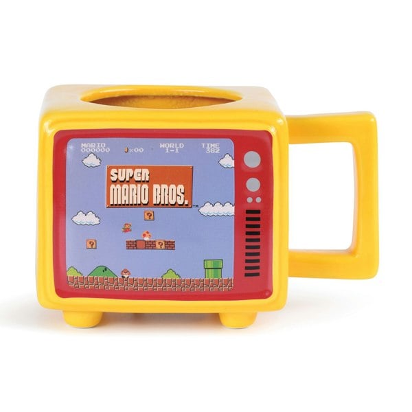 Super Mario Like A Boss Heat Changing Mug - Yellow/Red