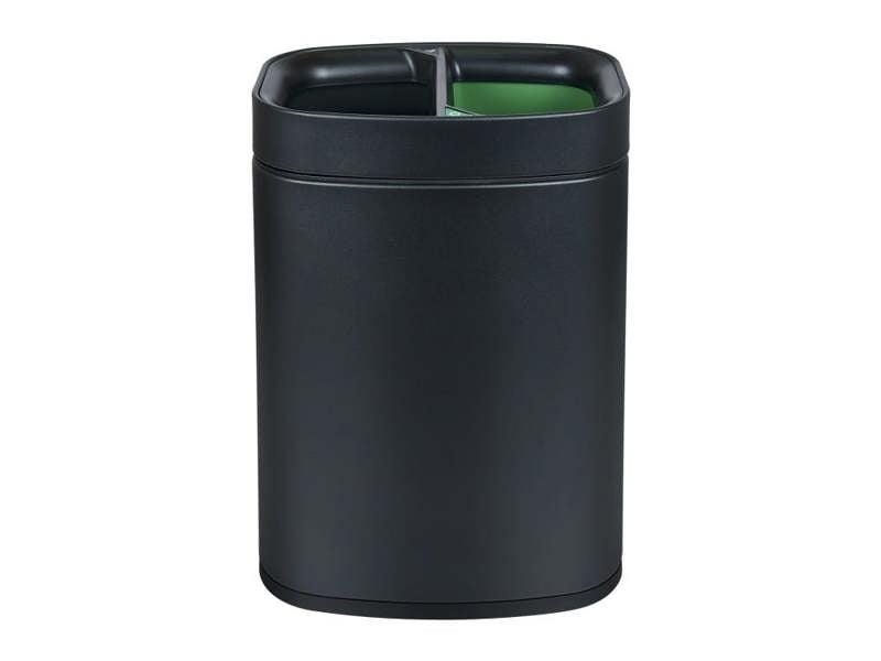 Corby Newport Dual Recycling Bin in Black