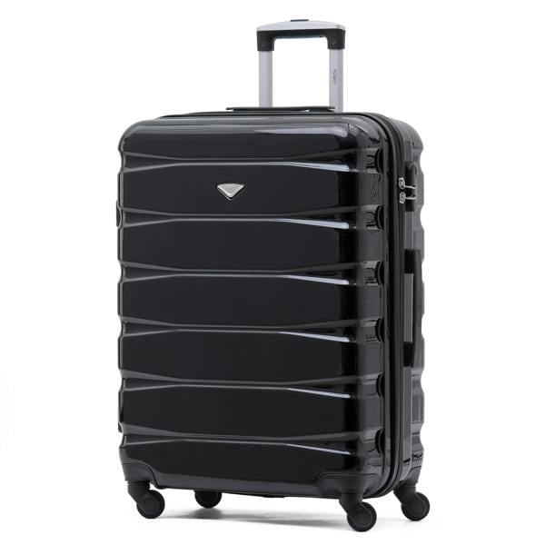 Flight Knight 25" Medium Suitcase Check-in Hold Luggage Hard Shell 4 Wheels TSA Lock