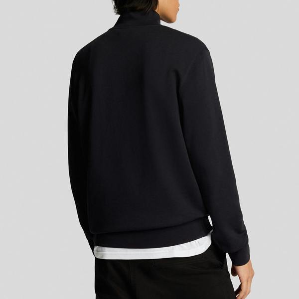 Lyle & Scott Tonal Superfine Quarter Zip Sweatshirt