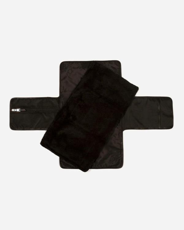 Tiba + Marl Etta Changing Clutch Black Woven