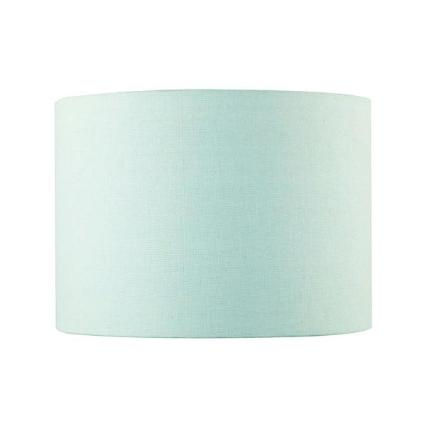 Pale Duck Egg Linen Shade with Vibrant Colourful Inner Aztec Design Image 4