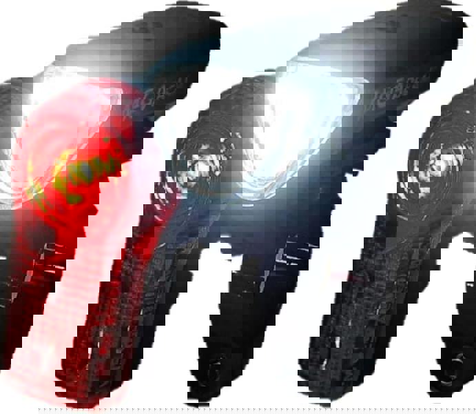 Sport Direct 5 x White LEDs & 3 Diode Red 0.5W LEDs Battery Bike Light Set